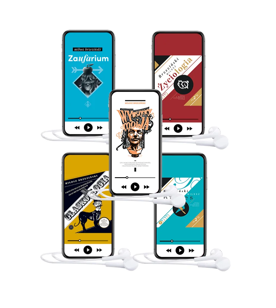 Zestaw 5 audiobooków
